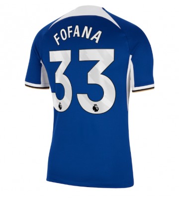 Maillot de foot Chelsea Wesley Fofana #33 Domicile 2023-24 Manches Courte